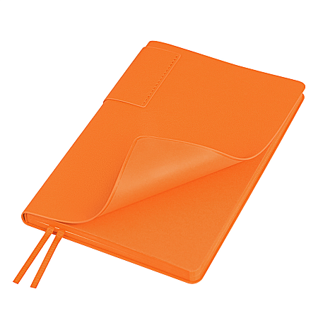 Ежедневник Flexy Star Sivilia А5, оранжевый 1575 С, недатированный, в гибкой обложке