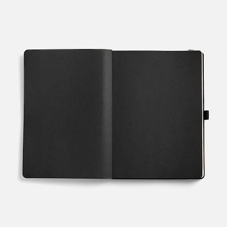 Ежедневник Peel Flex, недатированный, черный