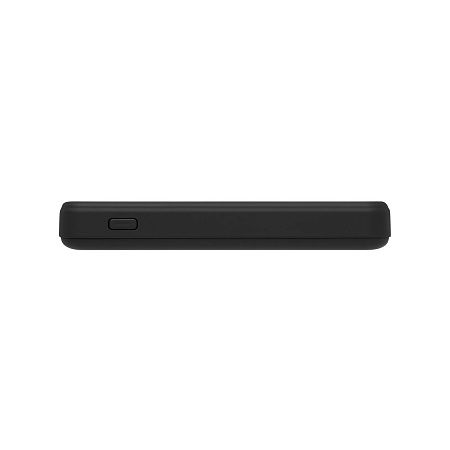 Внешний аккумулятор Ларго PD (Largo PD) 5000mAh с функцией беспроводной зарядки 15W, черный