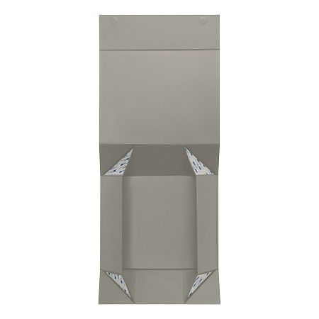 Подарочная коробка-трансформер большая, серая