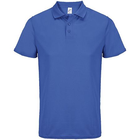 Рубашка поло унисекс Pitcher, ярко-синяя (royal), размер M
