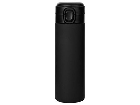 Вакуумная термокружка c кнопкой «Guard», soft-touch, 400 мл