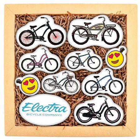 Набор печенья  в глазури с лого