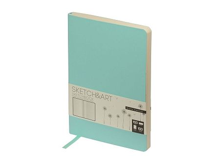 Скетчбук А5 «Sketch & Art» 100 г/м2, soft-touch