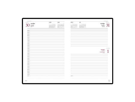 Ежедневник датированный А5 «Sidney Nebraska» на 2025 год