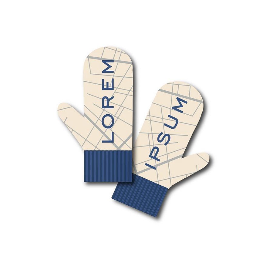 Варежки на заказ Mani, акрил, размер M