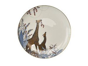 Тарелка «PLATE 3 TRO», цвет: белый, голубой