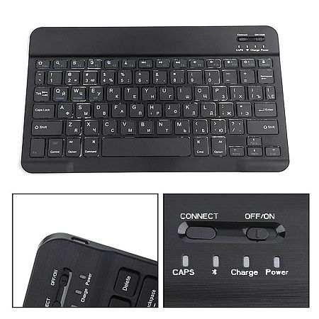 Портативная мини Bluetooth клавиатура Visible, черный