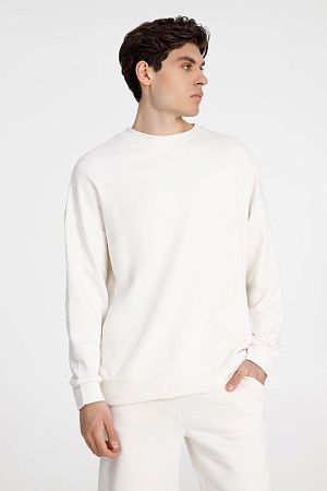 Свитшот унисекс S2, молочно-белый, размер XL/2XL