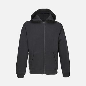 Толстовка унисекс на молнии Jelo, черная