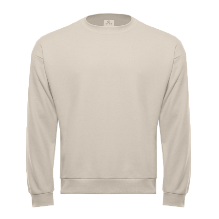 Свитшот унисекс STAN футер без начёса, 350, 96, Молочный,  (11)  (50/L)