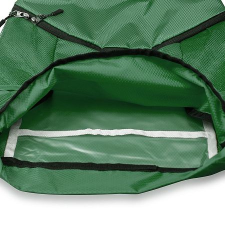 Рюкзак нейлоновый Trieste, зеленый, размер 42*45*16 см