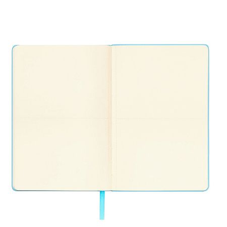 Ежедневник Spark недатированный, лазурный (с упаковкой, со стикерами)