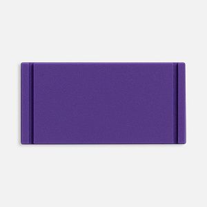 Лейбл из ПВХ Dzeta, XS, фиолетовый