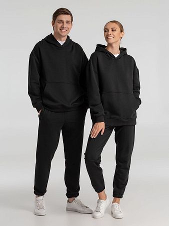 Худи оверсайз Kulonga Comfort, темно-синее, размер XS/S