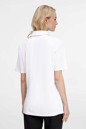 Рубашка поло унисекс Senti, белая, размер XL