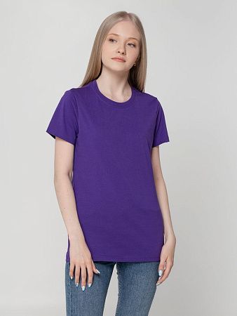 Футболка женская T-bolka Lady, фиолетовая, размер 3XL