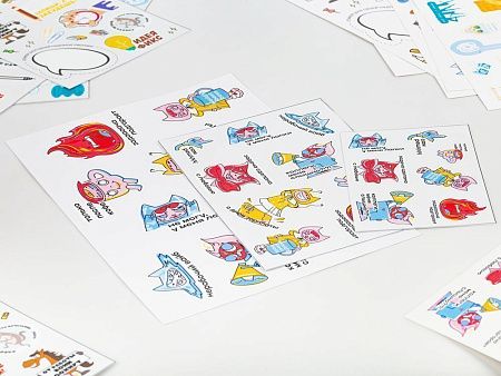 Наклейки UV-DTF Sticker Pack на заказ, S