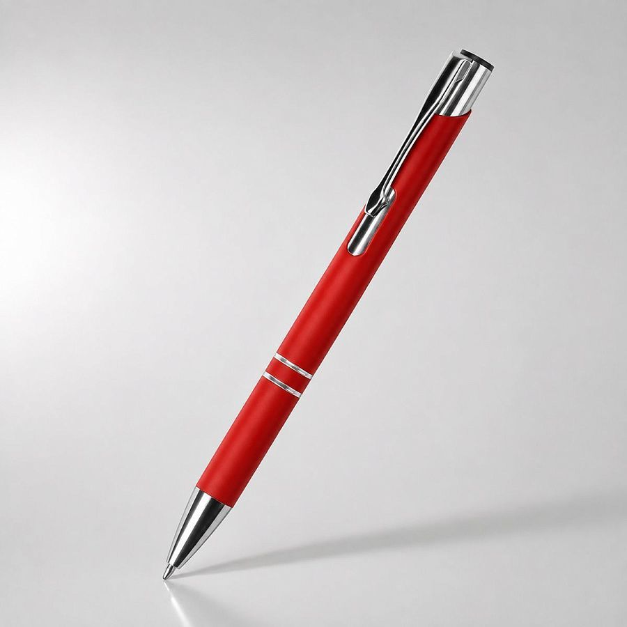 Ручка металлическая шариковая «C1» soft-touch