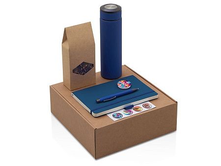 Набор «Warmpage» с термосом, блокнотом, ручкой и чаем