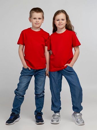 Футболка детская Regent Kids 150, красная, размер 6 лет (106-116 см)