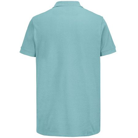 Рубашка поло унисекс Pacific, голубая (морская волна), размер S