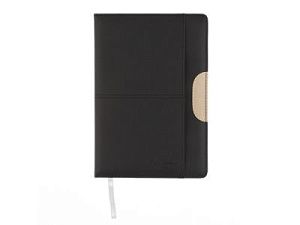 Записная книжка, A5, цвет: черный