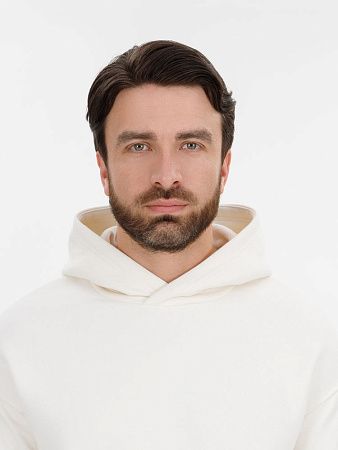 Худи оверсайз унисекс Snuggie, молочно-белое, размер M/L