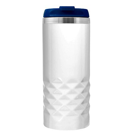 Термокружка NEXT WHITE 350мл. Белая с темно-синей крышкой 6042.14