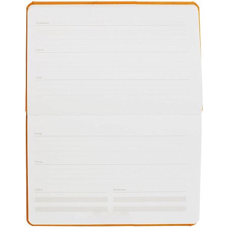 Еженедельник Urban, недатированный, оранжевый