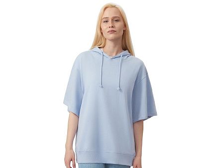 Худи оверсайз с коротким рукавом «Warsaw» унисекс