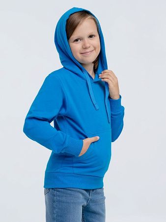 Худи детское Kirenga Kids 2.0, бирюзовое, размер 8 лет (118-128 см)