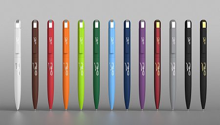 Ручка шариковая "Jupiter", покрытие soft touch