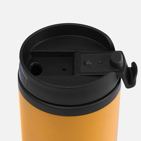 Термостакан Canella, оранжевый матовый