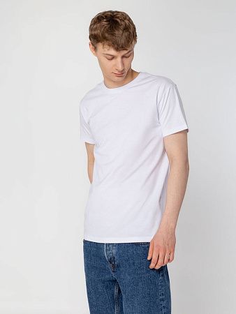 Футболка унисекс T-Bolka 160, белая, размер M