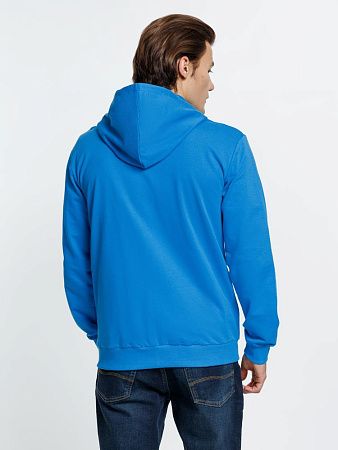 Толстовка на молнии с капюшоном Siverga, бирюзовая, размер S