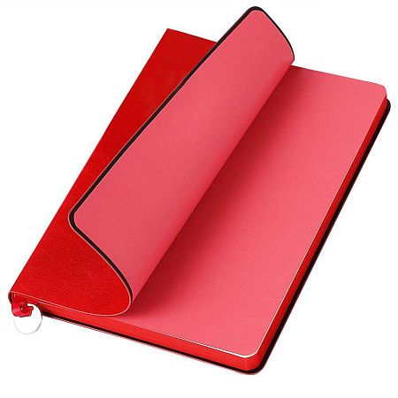Ежедневник A5 недатированный Impero в мягком переплёте, красный
