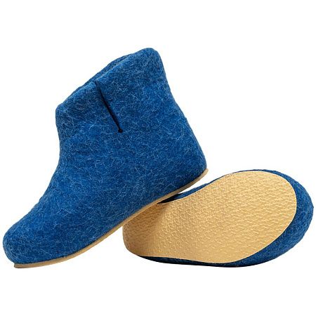 Домашние валенки Wild, синие (василек), размер 39