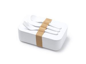 Ланч-бокс YOBO, цвет: белый