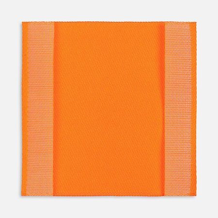 Лейбл тканевый Epsilon, L, оранжевый неон