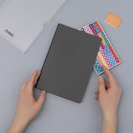 Ежедневник Star недатированный, черный (без упаковки, без стикера)