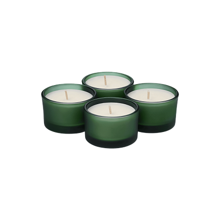 Набор ароматических свечей Сенто (Sento), зеленый