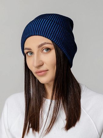 Шапка Nobilis, белая с серым