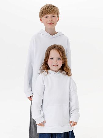 Худи детское оверсайз Houdini, белое, размер 8 лет (118-128 см)