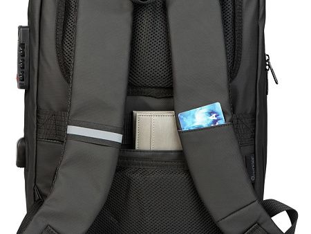 Антикражный рюкзак Sheller для ноутбука 17.3"  с пластиковой поверхностью