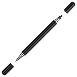 Ручка шариковая и вечный карандаш ETERNITY, металлическая, зеленая, матовая