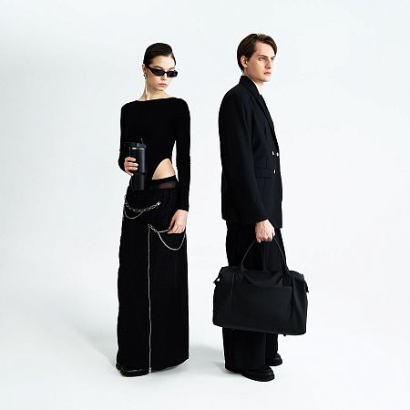 Термокружка вакуумная Montana, черный