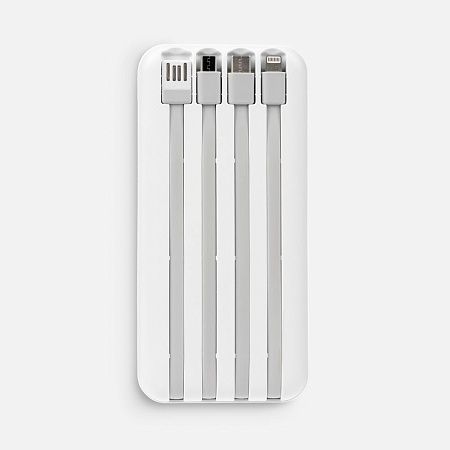 Аккумулятор Omni Qi 10000 мАч, ver.2, белый