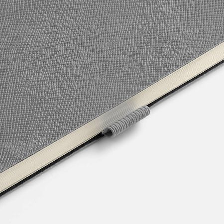 Ежедневник Lungo, недатированный, серый