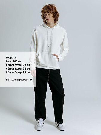 Худи унисекс Prima Vista, белое, размер M